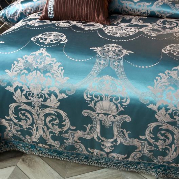 91家纺网 家纺一手货源 找家纺 （总）唐人居 2025新款天丝莫代尔提花四件套