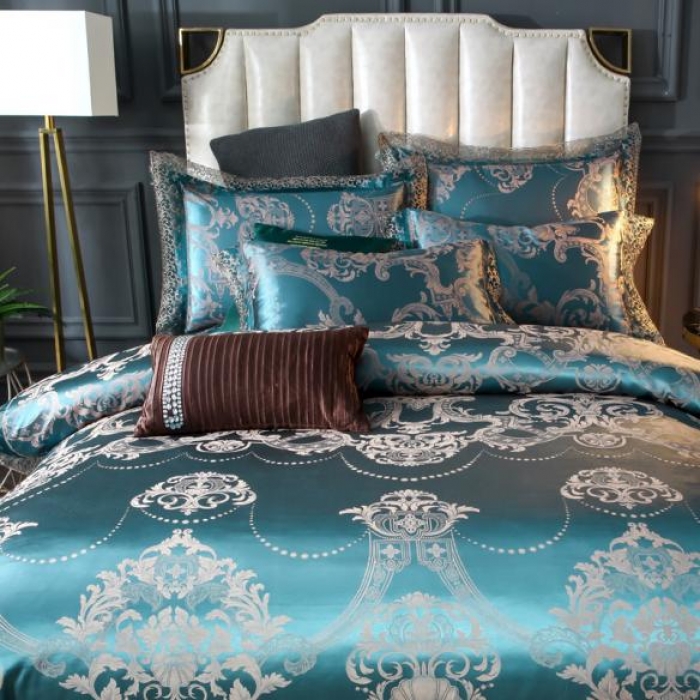 91家纺网 家纺一手货源 找家纺 （总）唐人居 2025新款天丝莫代尔提花四件套