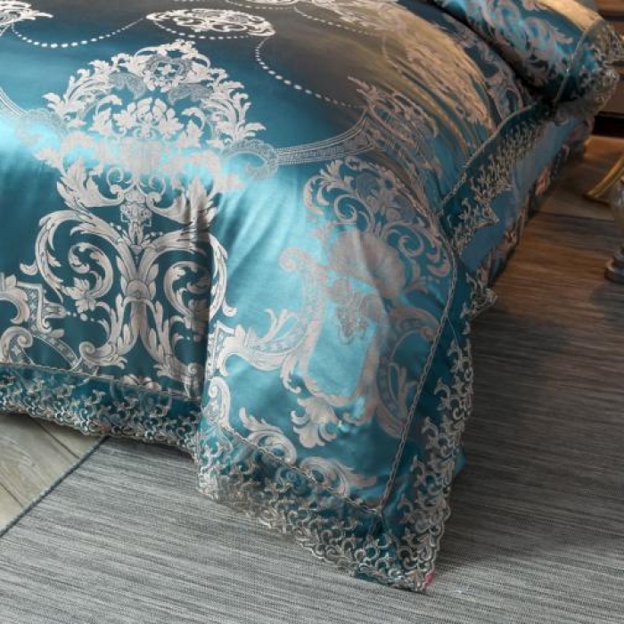 91家纺网 家纺一手货源 找家纺 （总）唐人居 2025新款天丝莫代尔提花四件套