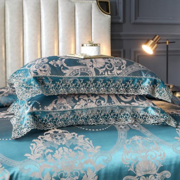 91家纺网 家纺一手货源 找家纺 （总）唐人居 2025新款天丝莫代尔提花四件套