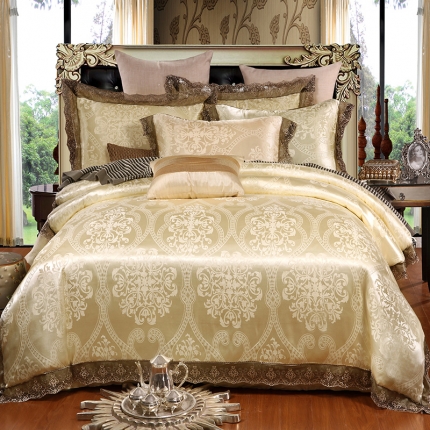 91家纺网 家纺一手货源 找家纺 （总）唐人居 2025新款天丝莫代尔提花四件套