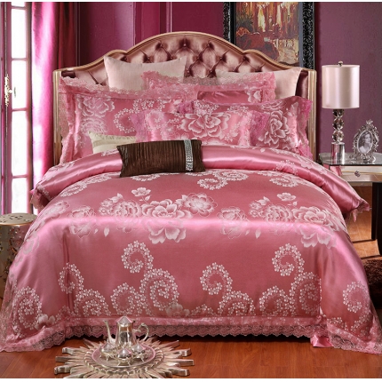 91家纺网 家纺一手货源 找家纺 （总）唐人居 2025新款天丝莫代尔提花四件套