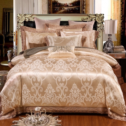 91家纺网 家纺一手货源 找家纺 （总）唐人居 2025新款天丝莫代尔提花四件套