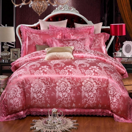 91家纺网 家纺一手货源 找家纺 （总）唐人居 2025新款天丝莫代尔提花四件套