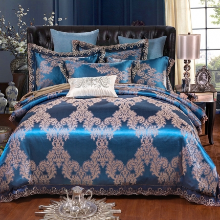 91家纺网 家纺一手货源 找家纺 （总）唐人居 2025新款天丝莫代尔提花四件套