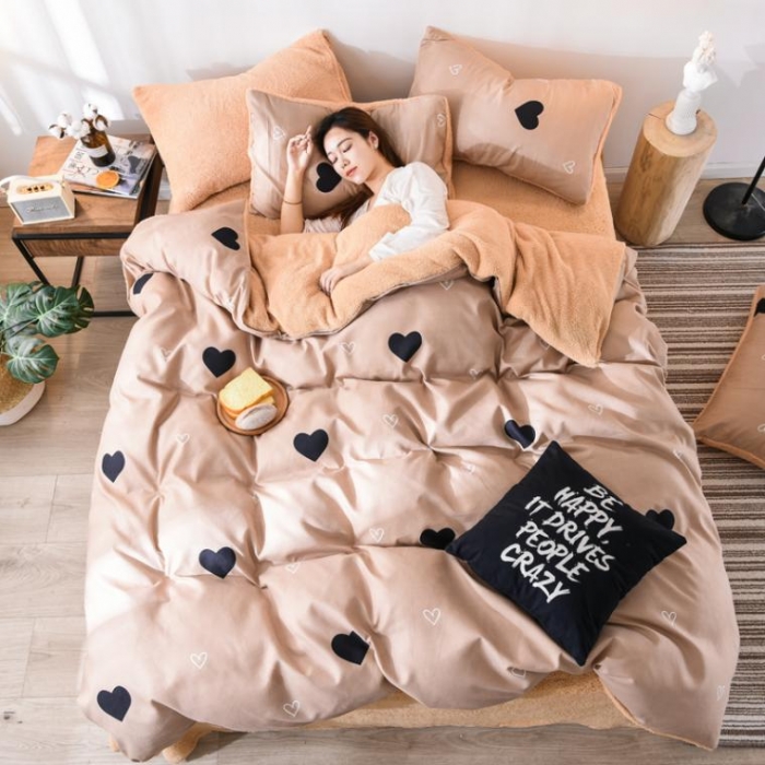 91家纺网 家纺一手货源 找家纺 （总）唐人居 2025新款棉加绒单被套