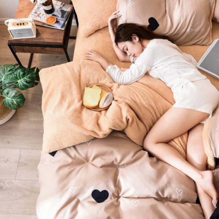 91家纺网 家纺一手货源 找家纺 （总）唐人居 2025新款棉加绒单被套