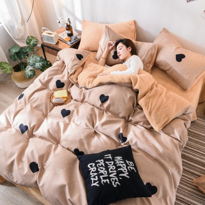 91家纺网 家纺一手货源 找家纺 （总）唐人居 2025新款棉加绒单被套