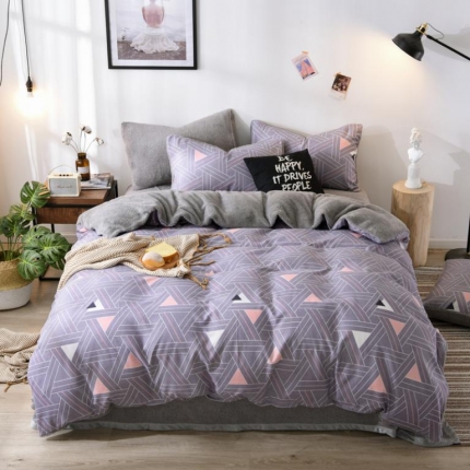 91家纺网 家纺一手货源 找家纺 （总）唐人居 2025新款棉加绒单被套