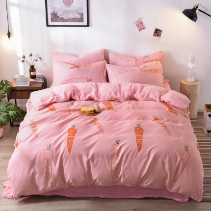 91家纺网 家纺一手货源 找家纺 （总）唐人居 2025新款棉加绒单被套