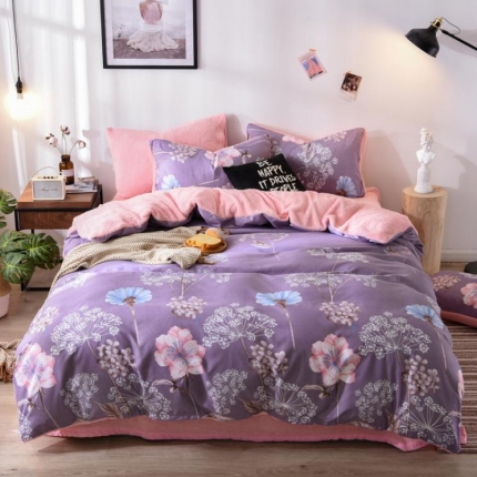 91家纺网 家纺一手货源 找家纺 （总）唐人居 2025新款棉加绒单被套