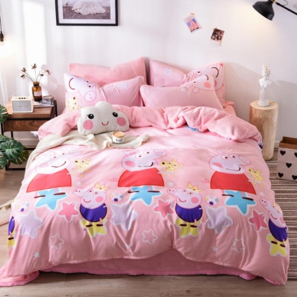 91家纺网 家纺一手货源 找家纺 （总）唐人居 2025新款棉加绒单被套