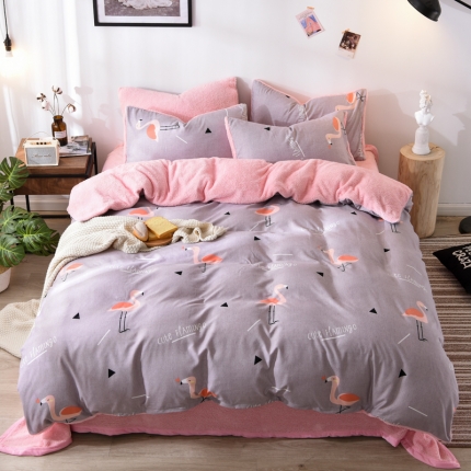 91家纺网 家纺一手货源 找家纺 （总）唐人居 2025新款棉加绒单被套