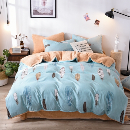 91家纺网 家纺一手货源 找家纺 （总）唐人居 2025新款棉加绒单被套