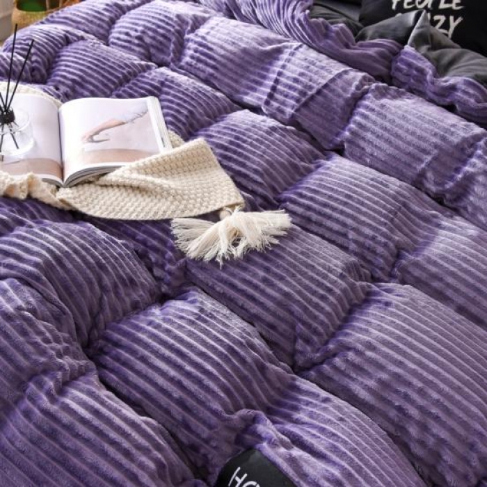 91家纺网 家纺一手货源 找家纺 （总）唐人居家纺  2025冬季保暖魔法绒四件套