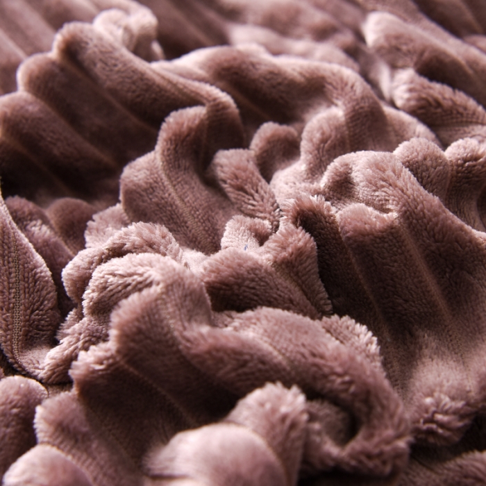 91家纺网 家纺一手货源 找家纺 唐人居家纺  2025冬季保暖魔法绒四件套 丽莎-摩卡