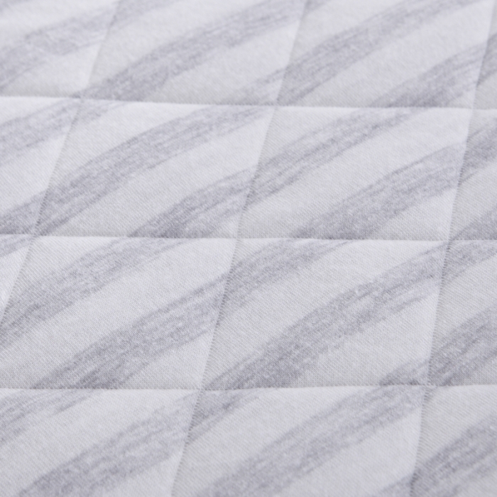 91家纺网 家纺一手货源 找家纺 琪琪阁家纺 细条纹针织棉夏被平行世界灰