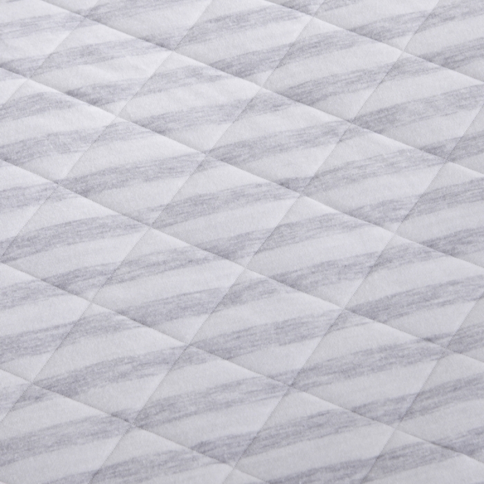 91家纺网 家纺一手货源 找家纺 琪琪阁家纺 细条纹针织棉夏被平行世界灰