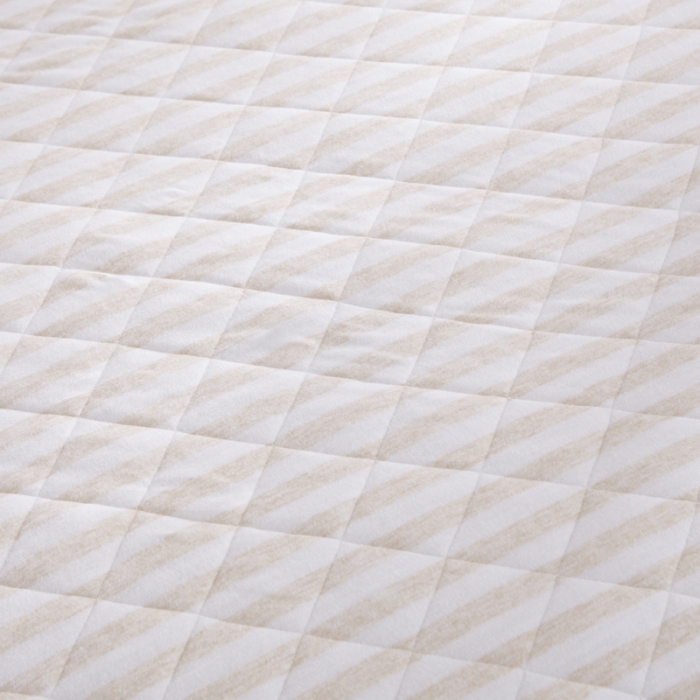 91家纺网 家纺一手货源 找家纺 琪琪阁家纺 细条纹针织棉夏被平行世界咖