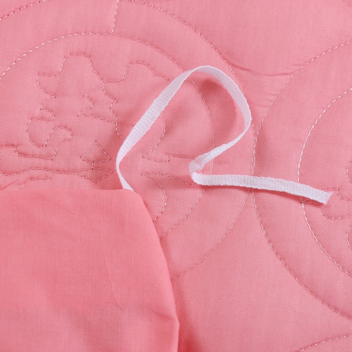 91家纺网 家纺一手货源 找家纺 绣女坊 2023新款全棉婚庆四件套 六件套楼兰花梦-玉色