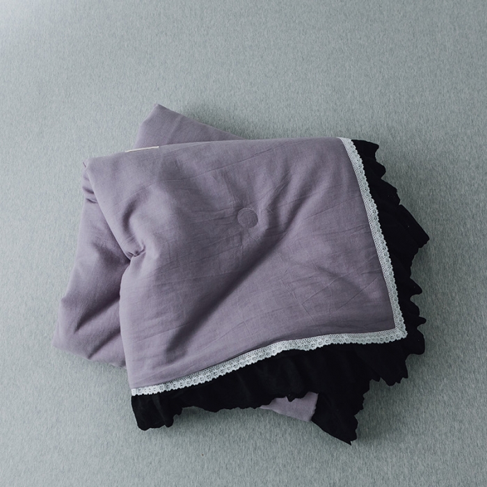 91家纺网 家纺一手货源 找家纺 （总）润缦 2019新款色织贡缎水洗棉夏被