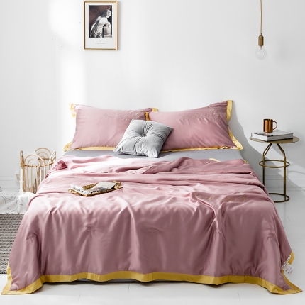 91家纺网 家纺一手货源 找家纺 （总）润缦家纺 2019新款60天丝夏被比心系列