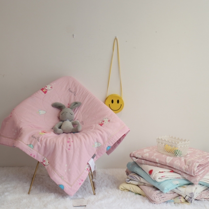 91家纺网 家纺一手货源 找家纺 （总）润缦家纺 2019全棉双层纱夏被