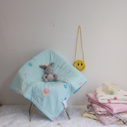 91家纺网 家纺一手货源 找家纺 （总）润缦家纺 2019全棉双层纱夏被