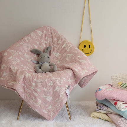 91家纺网 家纺一手货源 找家纺 （总）润缦家纺 2019全棉双层纱夏被