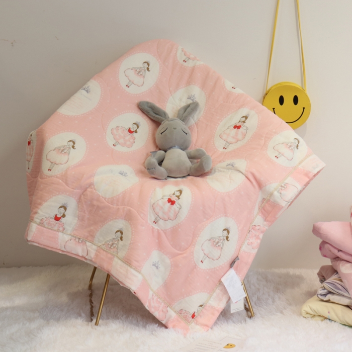 91家纺网 家纺一手货源 找家纺 （总）润缦家纺 2019全棉双层纱夏被