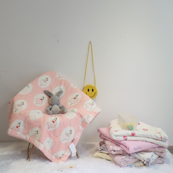 91家纺网 家纺一手货源 找家纺 （总）润缦家纺 2019全棉双层纱夏被