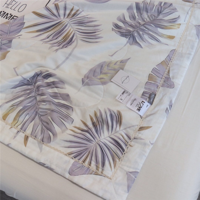 91家纺网 家纺一手货源 找家纺 润缦家纺 全棉双层纱夏被 夏天