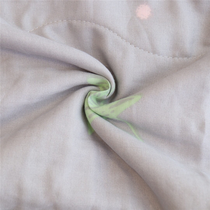 91家纺网 家纺一手货源 找家纺 润缦家纺 全棉双层纱夏被 星星