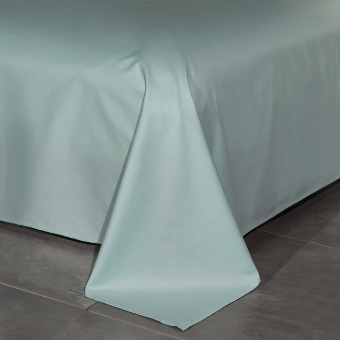 91家纺网 家纺一手货源 找家纺 安妮 2020新款水洗真丝欧若拉刺绣四件套 欧若拉-水绿