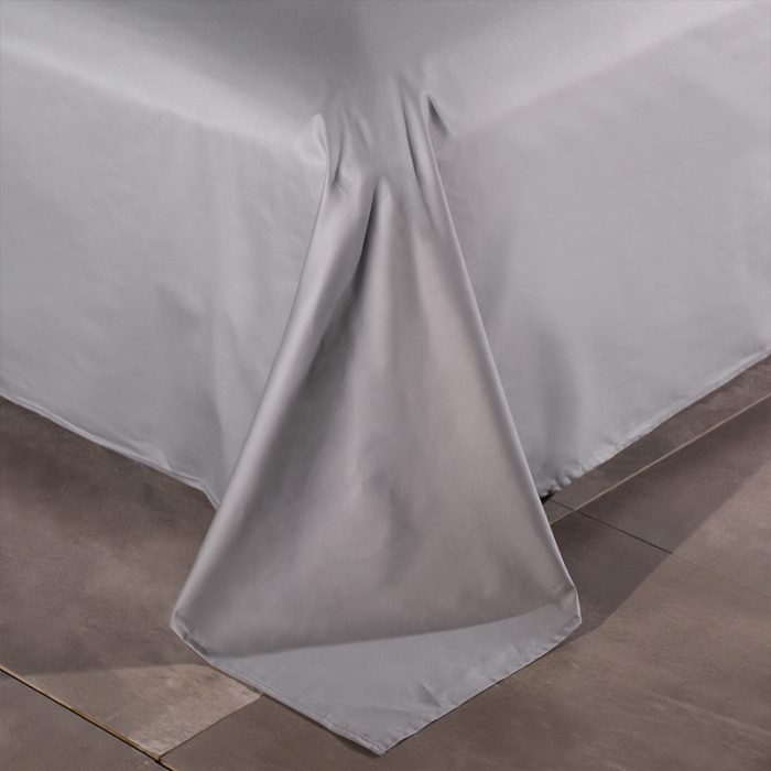 91家纺网 家纺一手货源 找家纺 安妮 2020新款水洗真丝欧若拉刺绣四件套 欧若拉-银灰