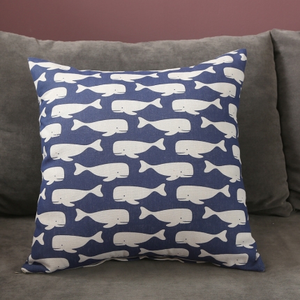 91家纺网 家纺一手货源 找家纺 橘夏纺织品 2025新款 橘夏 抱枕 大白鲨