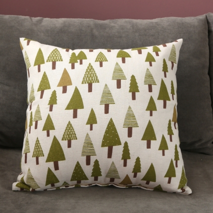 91家纺网 家纺一手货源 找家纺 橘夏纺织品 2025新款 橘夏 抱枕 圣诞树