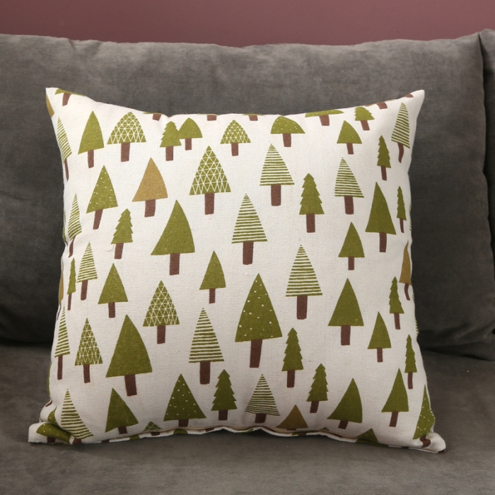 91家纺网 家纺一手货源 找家纺 橘夏纺织品 2025新款 橘夏 抱枕 圣诞树