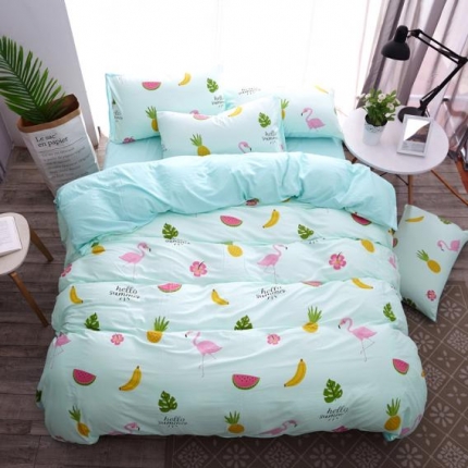 91家纺网 家纺一手货源 找家纺 （总） 好亿来 水洗棉三件套