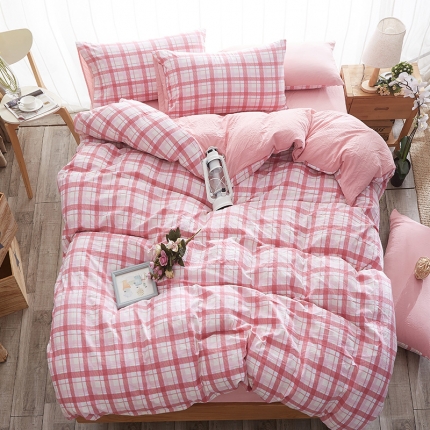 91家纺网 家纺一手货源 找家纺 （总） 好亿来 水洗棉三件套