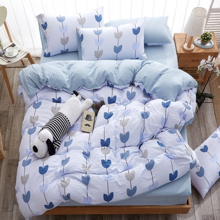 91家纺网 家纺一手货源 找家纺 （总） 好亿来 水洗棉三件套