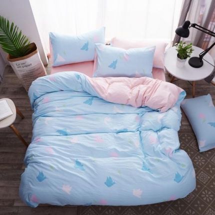 91家纺网 家纺一手货源 找家纺 （总） 好亿来 水洗棉三件套