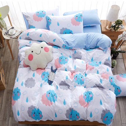 91家纺网 家纺一手货源 找家纺 （总） 好亿来 水洗棉三件套