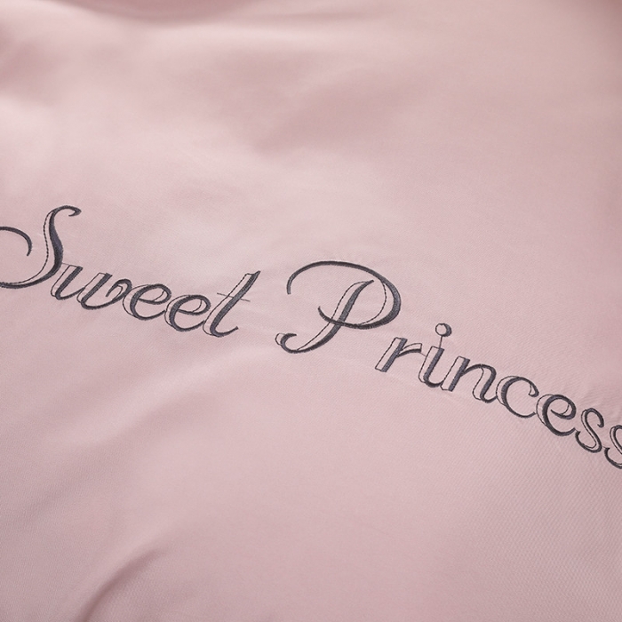 91家纺网 家纺一手货源 找家纺 骏腾  2022新款甜蜜公主系列水洗冰丝四件套 香槟