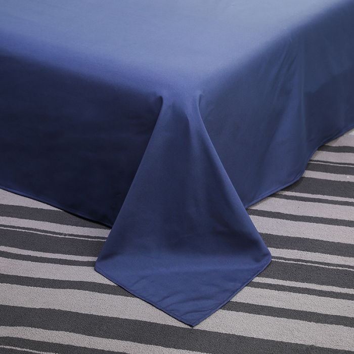 91家纺网 家纺一手货源 找家纺 骏腾  2022新款甜蜜公主系列水洗冰丝四件套 宝蓝