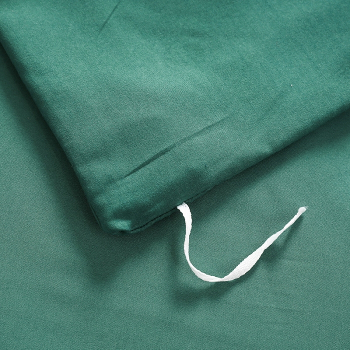 91家纺网 家纺一手货源 找家纺 骏腾  2022新款甜蜜公主系列水洗冰丝四件套 墨绿