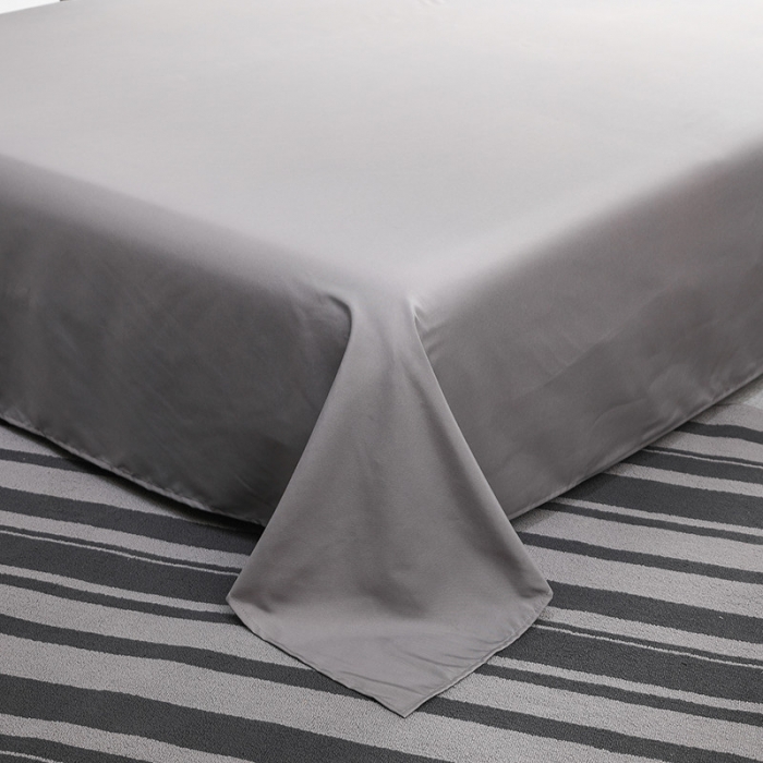 91家纺网 家纺一手货源 找家纺 骏腾  2022新款甜蜜公主系列水洗冰丝四件套 深灰