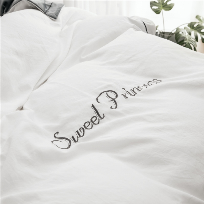 91家纺网 家纺一手货源 找家纺 （总）骏腾 2022新款甜心公主水晶绒绣花四件套