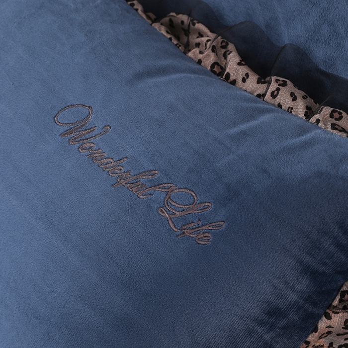 91家纺网 家纺一手货源 找家纺 （总）骏腾2022A版水洗棉B版水晶绒刺绣花边款四件套床笠款