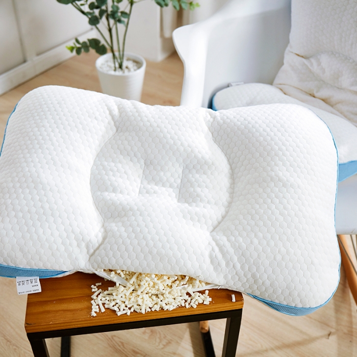 91家纺网 家纺一手货源 找家纺 （总）微枕芯 超柔针织乳胶颗粒按摩枕